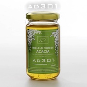 Miele ai fiori di Acacia all'olio essenziale di Basilico da Agricoltura Biologica