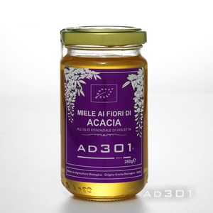 Miele ai fiori di Acacia all'olio essenziale di Violetta da Agricoltura Biologica